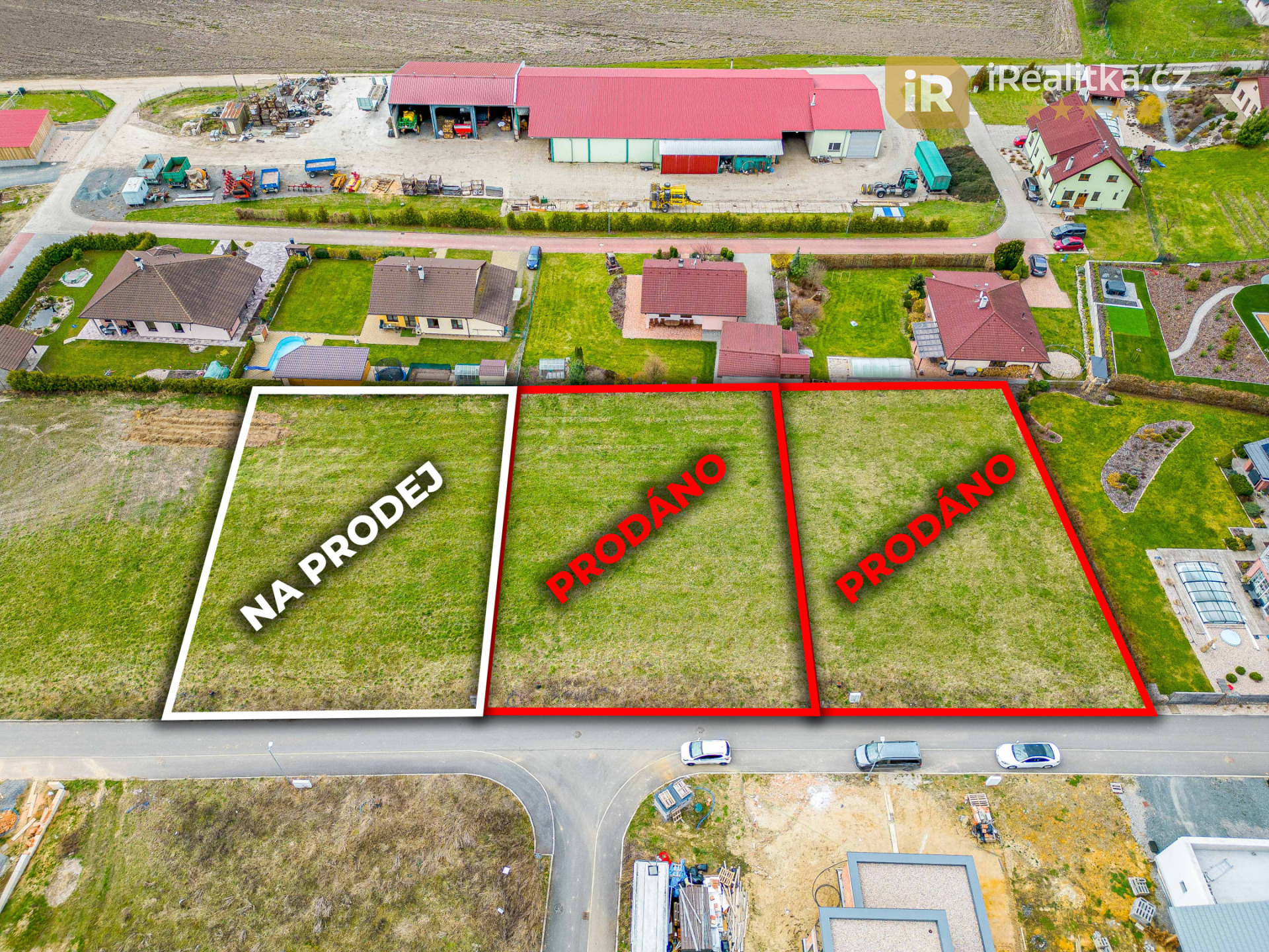 Prodej exkluzivního pozemku pro výstavbu viladomu, Srch - Pardubice