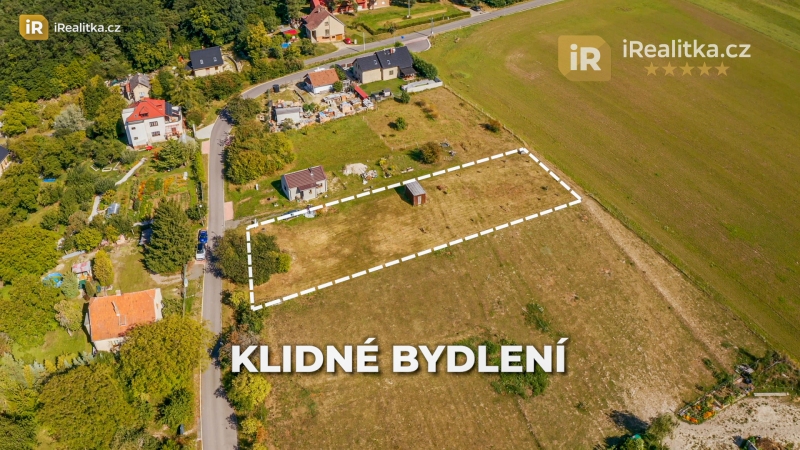 Prodej velkého stavebního pozemku 1.910 m2, Charvatce - Mladá Boleslav
