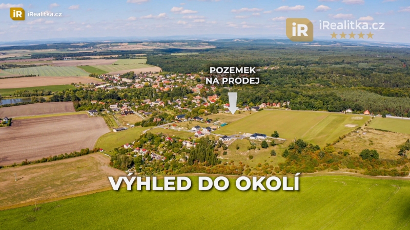 Prodej velkého stavebního pozemku 1.910 m2, Charvatce - Mladá Boleslav